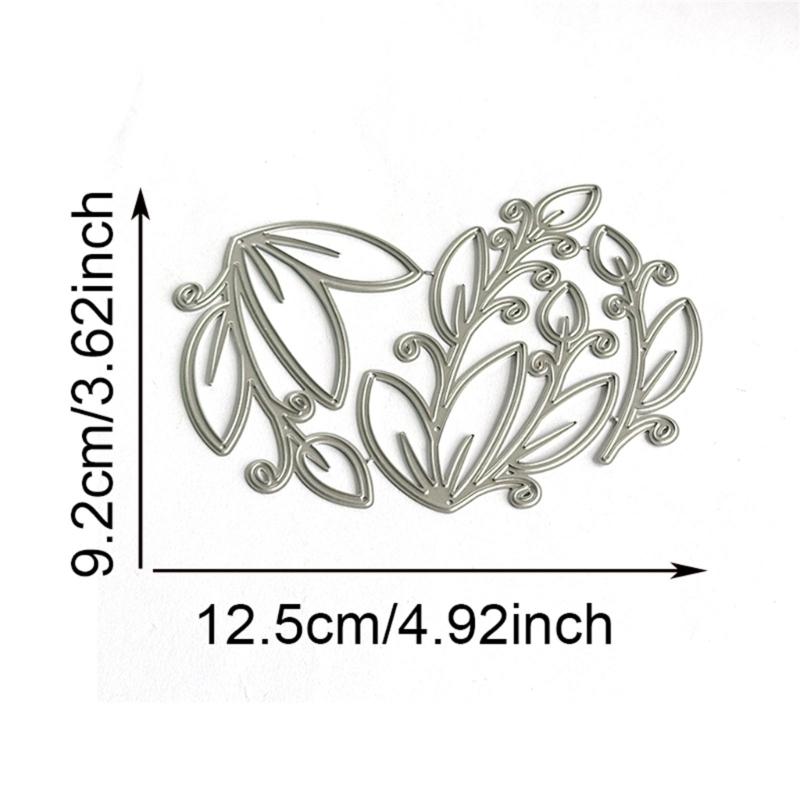 Blätter Stanzformen Metall Stanzformen Prägevorlagen Zuschnitte Schablonen für Scrapbooking Journal Kartenherstellung Dekoration