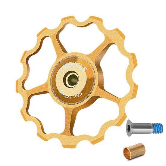 

1 Set 11T/13T/15T Rear Derailleur Wheel Deep Tooth Design Anti-deformation with 2 Reducer 13
