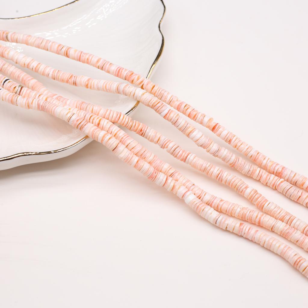 Shell Spacer Beads Natural Freshwater Shell Isolation Beads 6mm For Jewelry Making DIY Necklace Bracelet Earrings Accessory