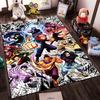 Anime-Style Carpet with Energetic Characters and Action Design Suitable for use as an anti-slip for living room bedroom sofas