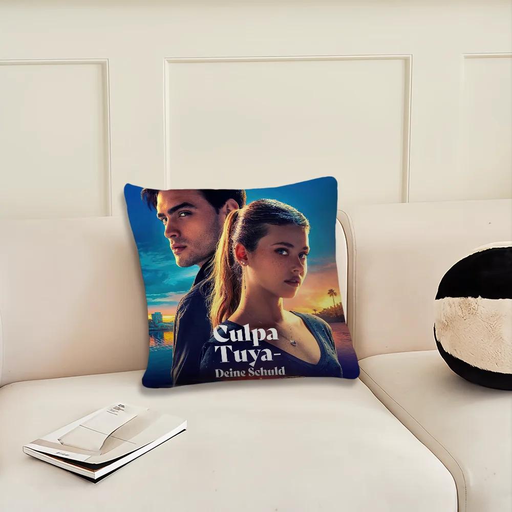 

Фильм Твоя вина Украшение Комната Дом Диван гостиная Офис Автомобиль Скандинавская простота Наволочка 40x40cm 16x16in