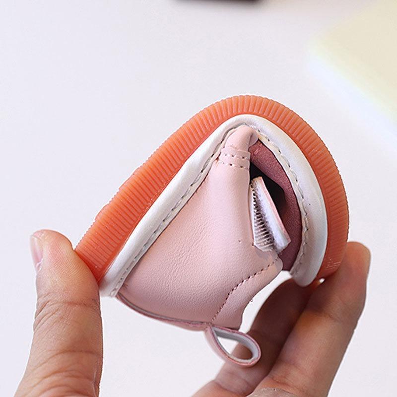 Spring/Autumn Style Infant Walking Shoes for Boys and Girls, Single Shoes 0-2 Years Old, Cartoon Soft-Soled Squeaky Shoes That Make Sound.