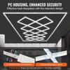 Square LED Garage Lights 88000LM 14 Grids Bright Car Detailing Shop Light