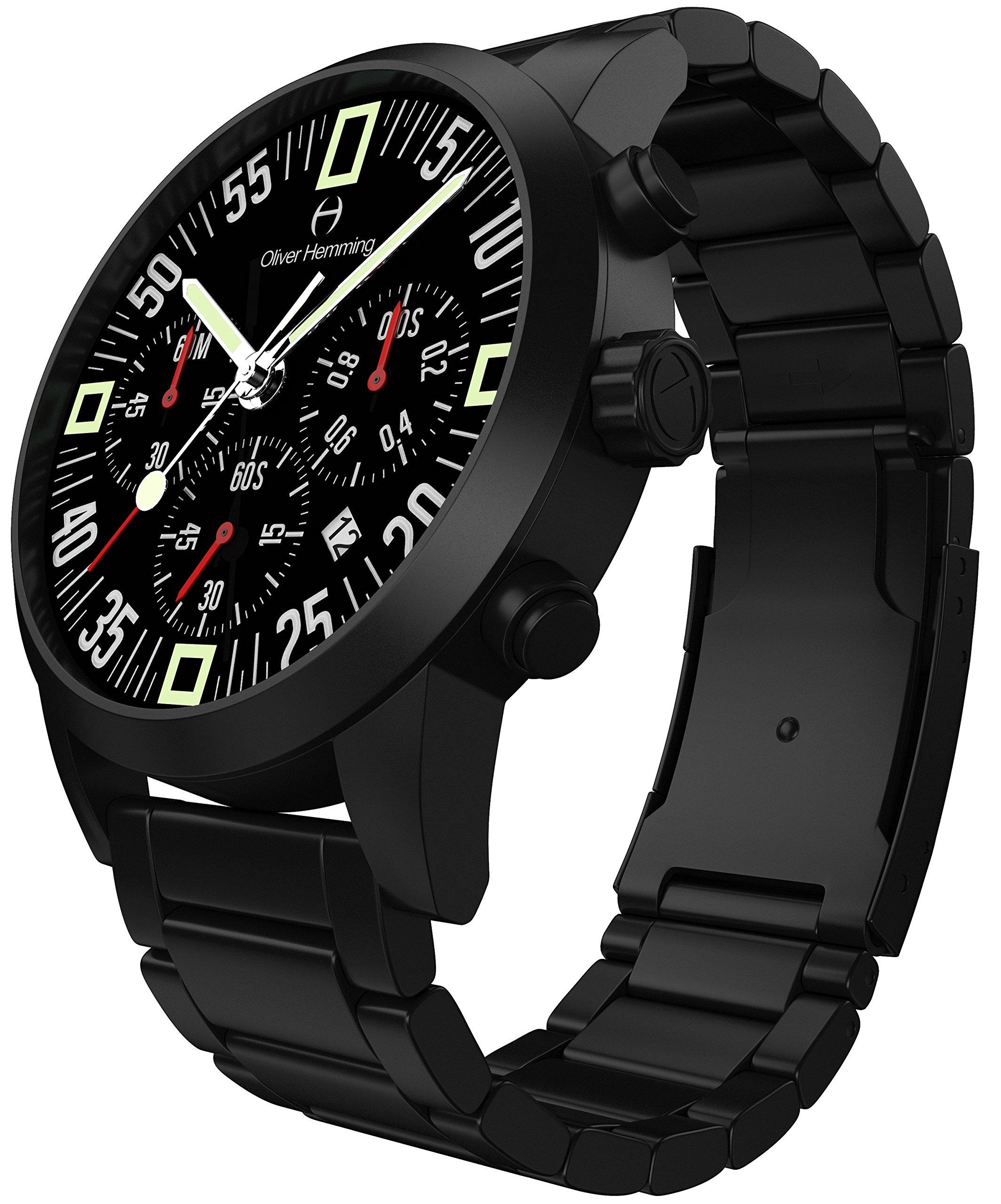 

Oliver Hemming Watch British Brand Japanese Quartz Chronograph WTC17B80BCDB [Item]