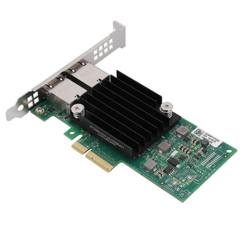 

2-Port Gigabit LAN Card NIC Network Card for intel X550-T2 PCI-E X4 10Gbps