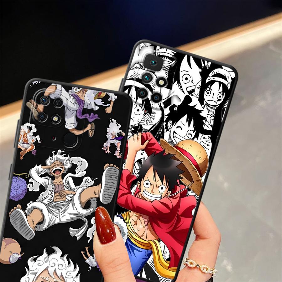 One Piece Luffy Case for Xiaomi Redmi 14C 10 9 A3 A4 13C A1 A2 Plus A5 12C K40 K80 Pro Funda Phone Cover