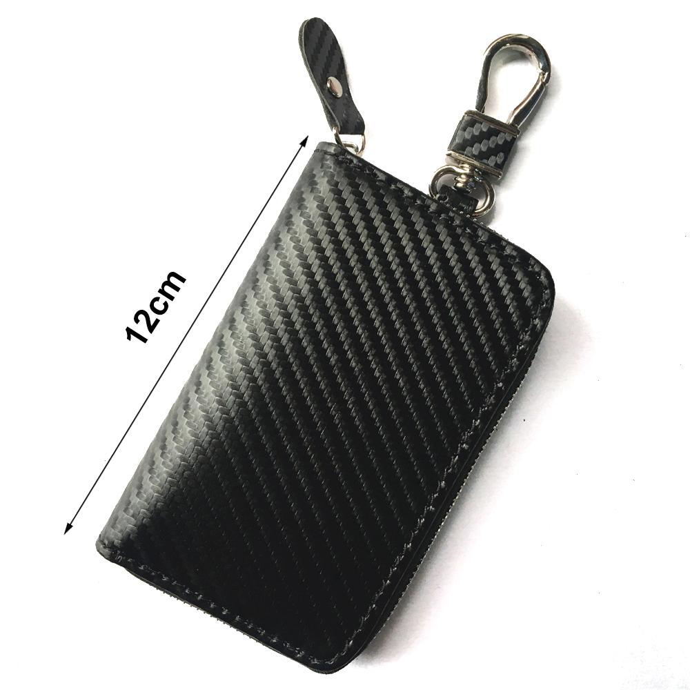 Étui Bloqueur de Signal pour Clé de Voiture Bloquant la RFID Cage de Faraday Pochette Fob Sac sans Clé