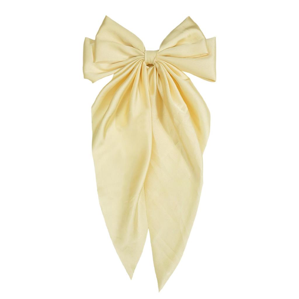 1Pc nowa koreańska modna kokarda szpilka do włosów jednokolorowe eleganckie spinki do włosów nakrycia głowy dziewczyny akcesoria do włosów dla dzieci