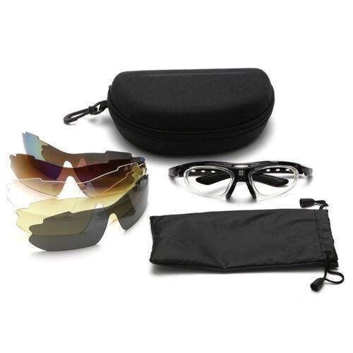 Lens Set Uv400 Polarized Cycling Glasses Eyewear Bike Goggles Fishing Sunglasses