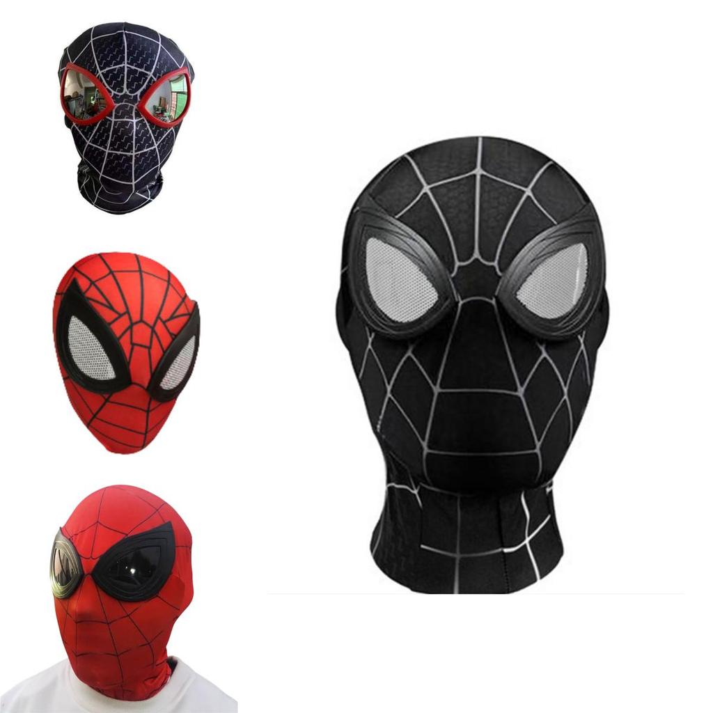 Spider-man Halloween Costume For Kids And Adults Funny Spiderman Mask Headgear