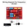 400W Adjustable 4-8 Ohm 3 Way HiFi Speaker Crossover 1 High 2 Low Frequency Divider Professional Audio System
