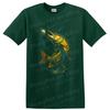 Muskie Fishing T Shirt Fish Artwork Angler Gift Adventure Tee