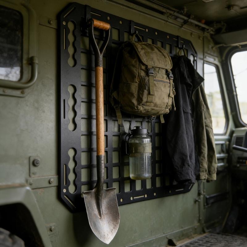 Portable Panel Storage System For Automotive Interior Space Saving Tool Organization Quick Access Mounting Solution