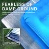 Outdoor Camping Foam Foil Mat Portable Moisture-proof Pad Picnic Beach Mat Aluminum Insulation Sleeping Pad Camping Supplies