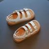 Summer Kids Sandal Cut-outs Non-slip Children Causal Boys Beach Sandals Fashion Solid Color Girls Children Sandals Soft Bottom