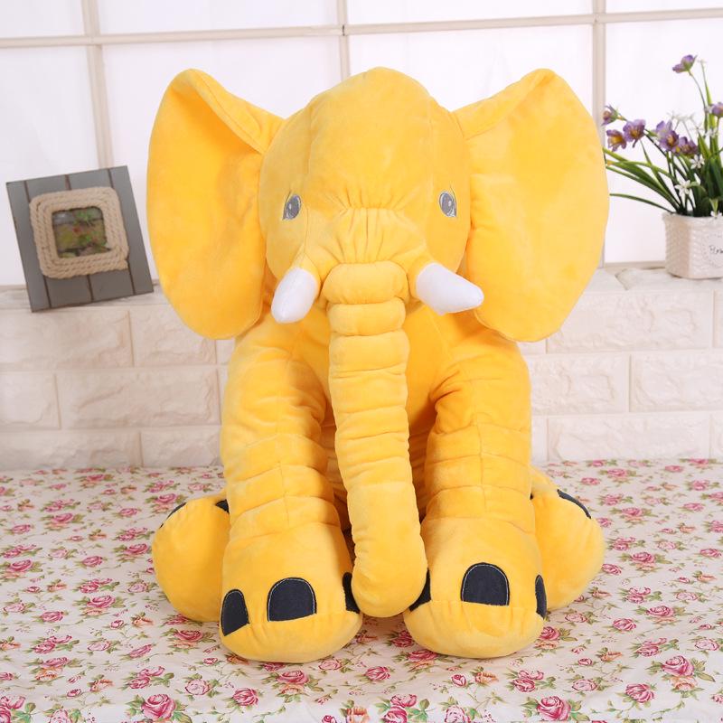 Nueva Muñeca Elefante Bebé Elefante Durmiendo Calmante Juguete de Peluche Muñeca Linda