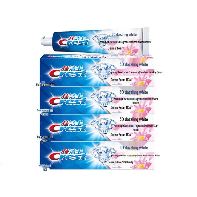 

Crest 3D White Morning Dew Lotus Toothpaste