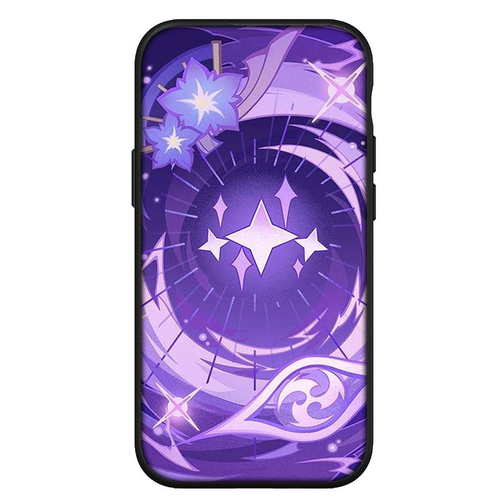 For Samsung Galaxy S24 S23 iPhone 16 15 14 Xiaomi Redmi Note 13 12 11 10 Plus 9 Pro Max X XR Phone Case Genshin Impact Baal Raiden Shogun OPPO Huawei