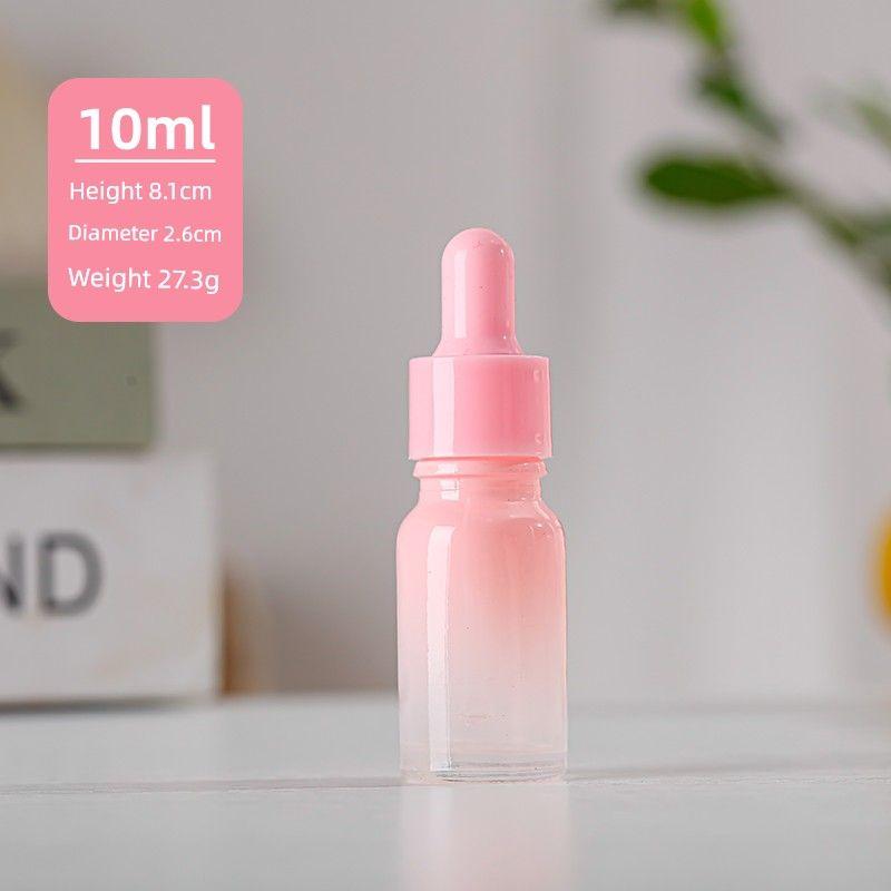 30ml Dropper Essential Oil Bottle Portable Dispensing Cosmetic Bottle 20ml Empty Glass Bottle Skin Care Products Essence Bottle