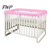 Baby Collision Prevention Rail 1 Set Breathable Mesh Crib Cover, Soft Teething Protector for Safety Rails, Thick Pad Toddler Bed, Edge Guard