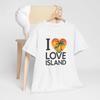 I Heart Love Island T-Shirt Unisex-Perfect for Beach Days, Summer-Gifts for Fans
