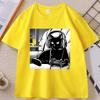 Unisexs Casual Black Cat Graphic TShirt Cotton Short Sleeve Crew Neck Cat T Shirt Unisexswear Top Unisex Women Loose Printed Clothes