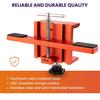 Cabinet Door Installation Positioner Aluminum Alloy Cabinet Hardware Jig Adjustable Punch Locator Drilling Template for Most Cabinet Doors Hinges