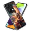 For Xiaomi Redmi Note 13 Pro 4G/Xiaomi Poco M6 Pro 4G Case Shock-Absorbent TPU Pattern Printed Phone Cover