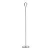 12pcs Table Number Holders Stainless Steel Card Holder 12 Inch Height Heavy Duty Base for Wedding Party Office Decor