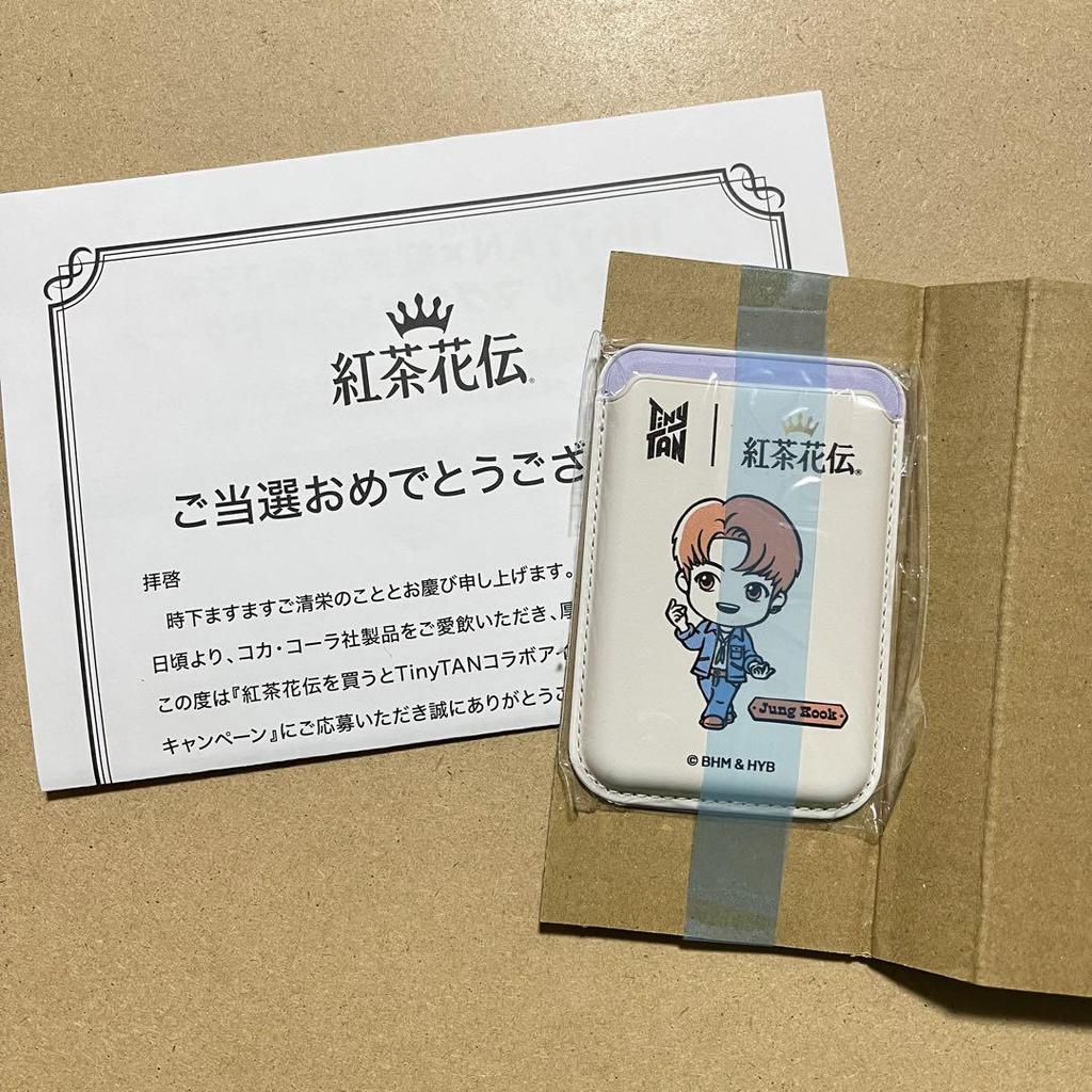 [USED] Kocha Kaden TinyTAN BTS Jimin Jungkook Card Case
