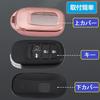 ZANEKO Custom JF5 JF6 Key Case Civic Vezel Key Cover Compatible with Honda New Step Wagon Key Shell N-BOX N-BOX ZR-V (Pink)