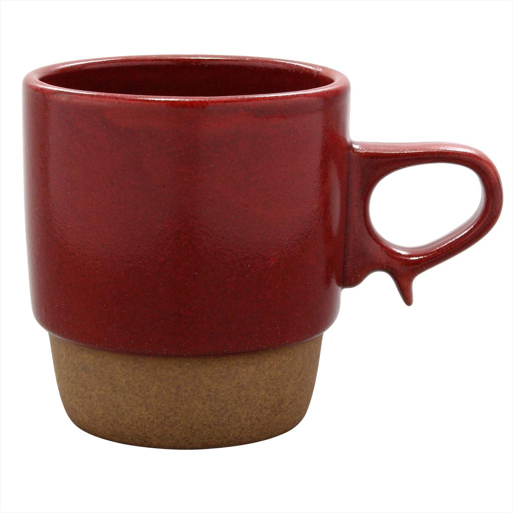 Hamato Hasami Ware Indigo Dyeing Kiln Stax Wine 300ml Mug, Red, 388538,