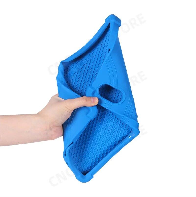 4 Thicken Cornors Silicon Cover with Kickstand For Alldocube iPlay 60 Lite 2024 Case 10.95" Tablet PC Shockproof Protector Funda