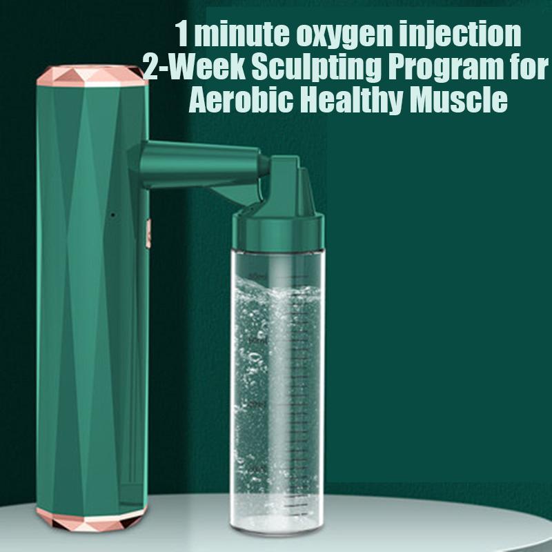 Portable oxygen injection device, home beauty device, handheld facial essence introduction nano hydration device