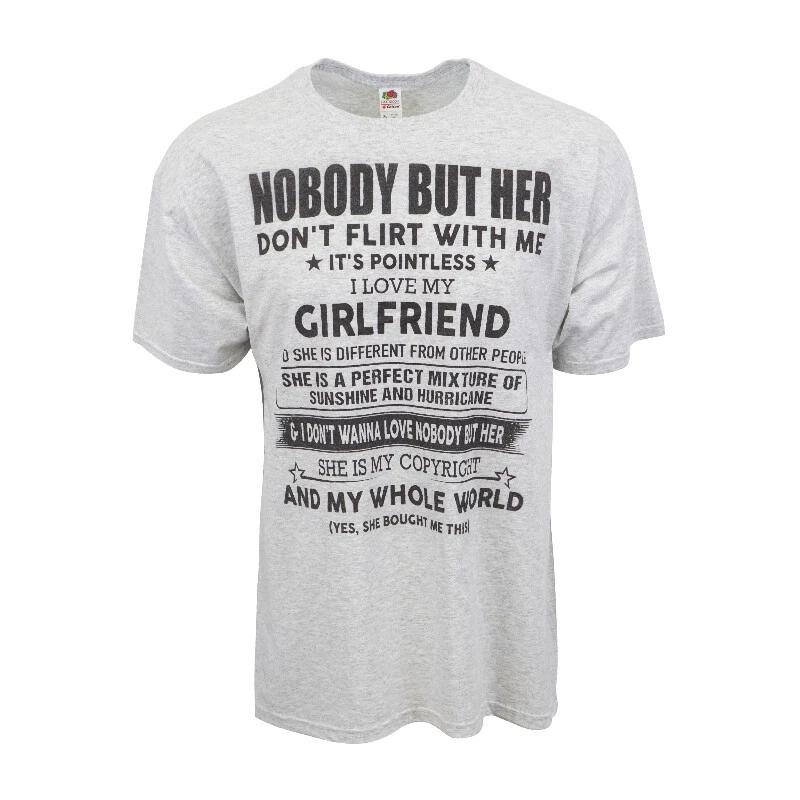 NOBODY BUT HER MENS GRAPHIC T SHIRT XL