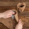 HEADS MKR-RO2 Honeycomb Cushion Paper, Brown Kraft Paper, 38cm Wide X 50m Roll, 1 Roll