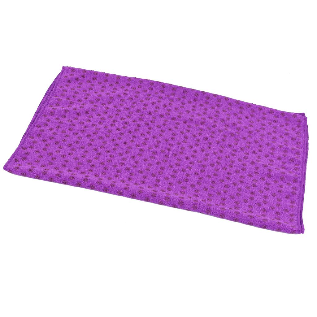 185cmx63cm NonSlip   Mat Towel   Sweat Absorbent Exercise Gym Mat Towel(Pink )