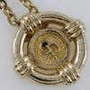 Dior CD Necklace Plated Gold 4.8g Women Used