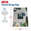 Space Saver Vacuum Sealer Storage Bags For Comforters and Blankets Clothes Home Packing Organizer