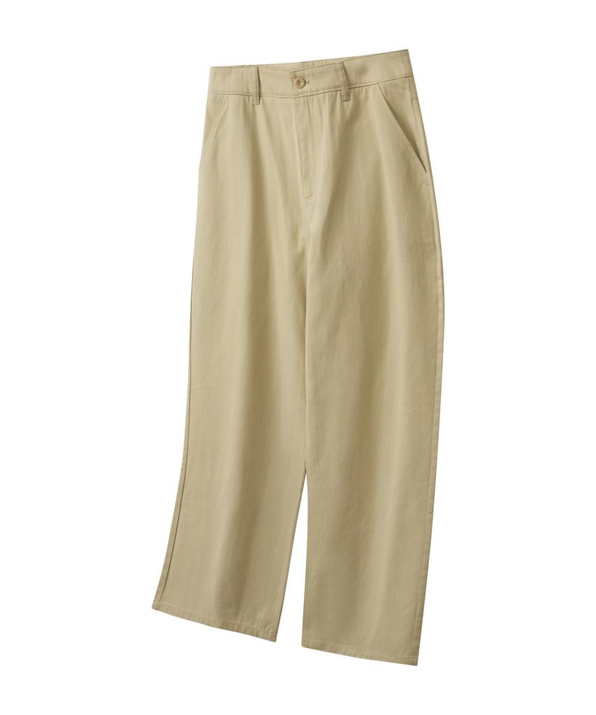 FERNOV Essential Semi-Wide Chino Pants Beige