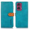KHAZNEH For Motorola Edge 50 Fusion 5G Cell Phone Cases PU Leather Card Holder Magnetic Cover