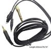 Reliable Extension Wire Upgrades Cable for HD580 HD600 HD650 HD660S Headsets Cord for Improved Connection 200cm