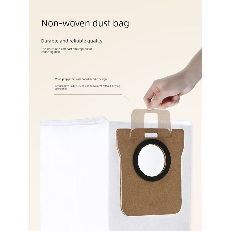 Suitable for Xiaomi Mijia Sweeping Robot M40S Accessories: Roller Brush, Side Brush, Filter, Cleaning Cloth, Dust Bag, Cleaning Liquid