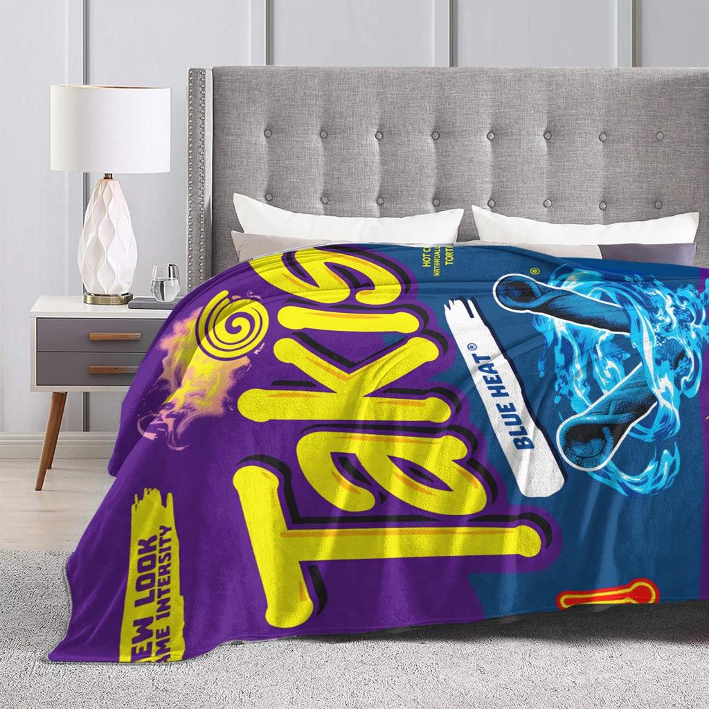 Takis Chili Chips Κουβέρτα Ποιότητας Σούπερ Απαλή Ρίχτρα Χειμερινό Πικνίκ Καναπές Καρέκλα Κρεβάτι Αισθητική Κάλυμμα Κρεβατιού