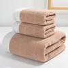 Pure Cotton Class A Soft Absorbent Embroidered Bath Towel - Luxurious, Thickened for Adults