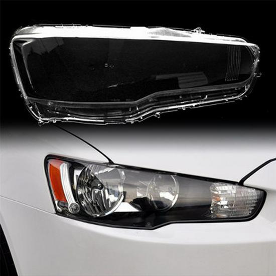 Mitsubishi Lancer Headlight Cover Lens (2010-2016) - Transparent Shell Mask