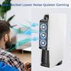 For PS5 Cooling Fan Quiet Cooler Fan LED Light USB3.0 Hubs SZRH A-D