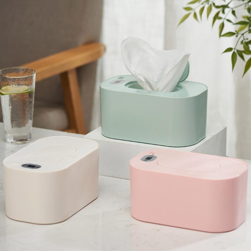 Easy to Use Wet Towels Warmer Small Wipe Heater Adjustable Temperature Wipe Dispenser Suitable for Babies and Adult