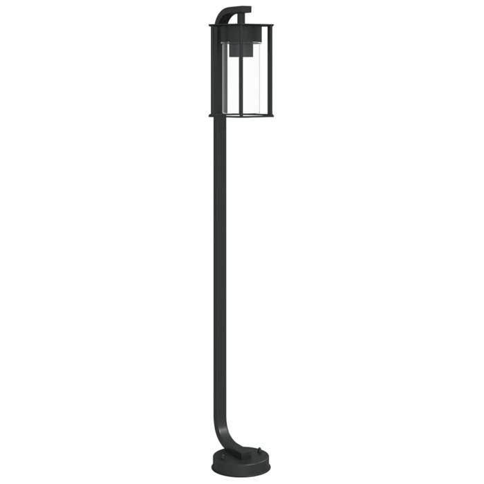 VidaXL Outdoor Floor Lamp Black 100 Cm Stainless Steel, Outdoor Ground Lighting, Garden Ground Lighting, 4006347