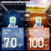 140*80CMFashion car sunblock Sunblock thermal insulation sunblock blinds Interior front windshield car cover sunshade umbrellaWindshield Sunshades 1